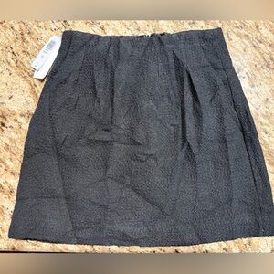 Aritzia Babaton Textured Black Mini Skirt